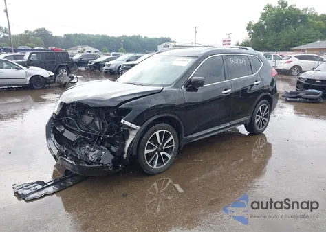 2020 Nissan Rogue Sl Intelligent Awd из США, поврежденный, VIN 5N1AT2MV7LC801942